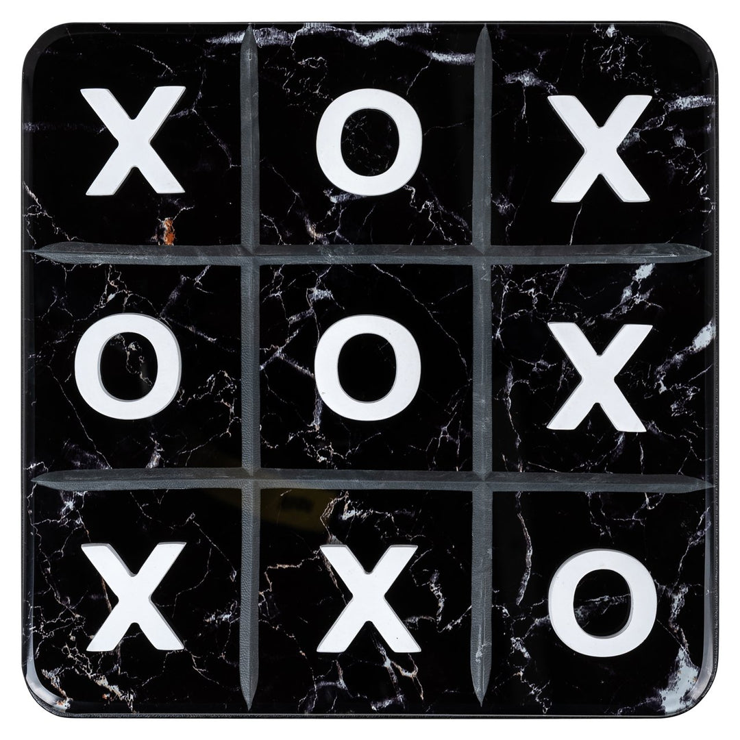 Decoratief spel Trixi black/white Tic-Tac-Toe