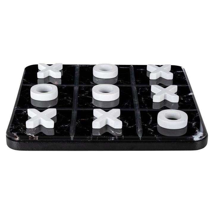 Decoratief spel Trixi black/white Tic-Tac-Toe
