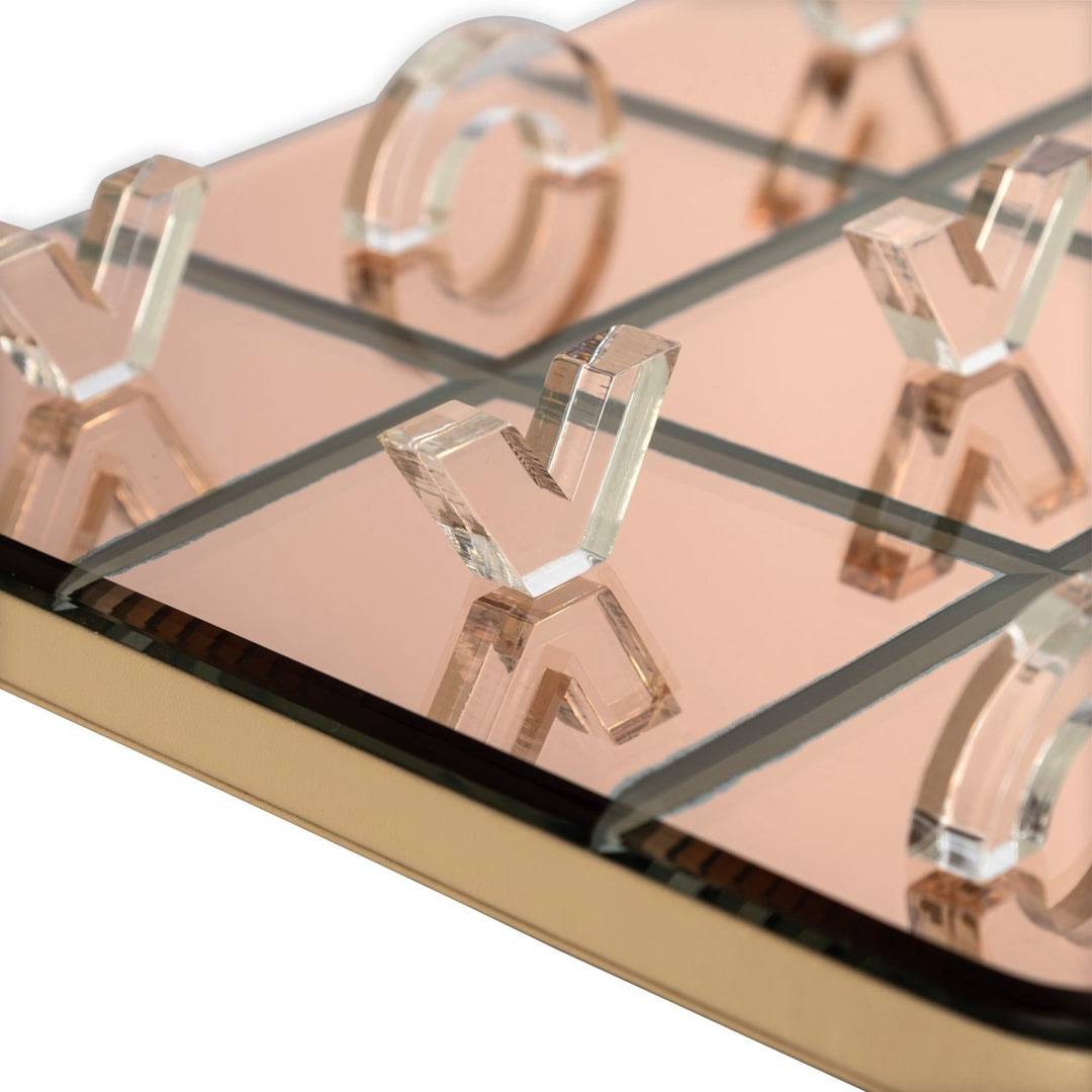 Decoratief spel Caylin gold Tic-Tac-Toe