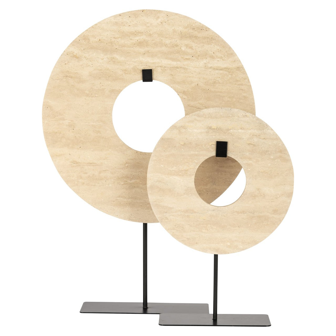 Decoratief object Manou beige small