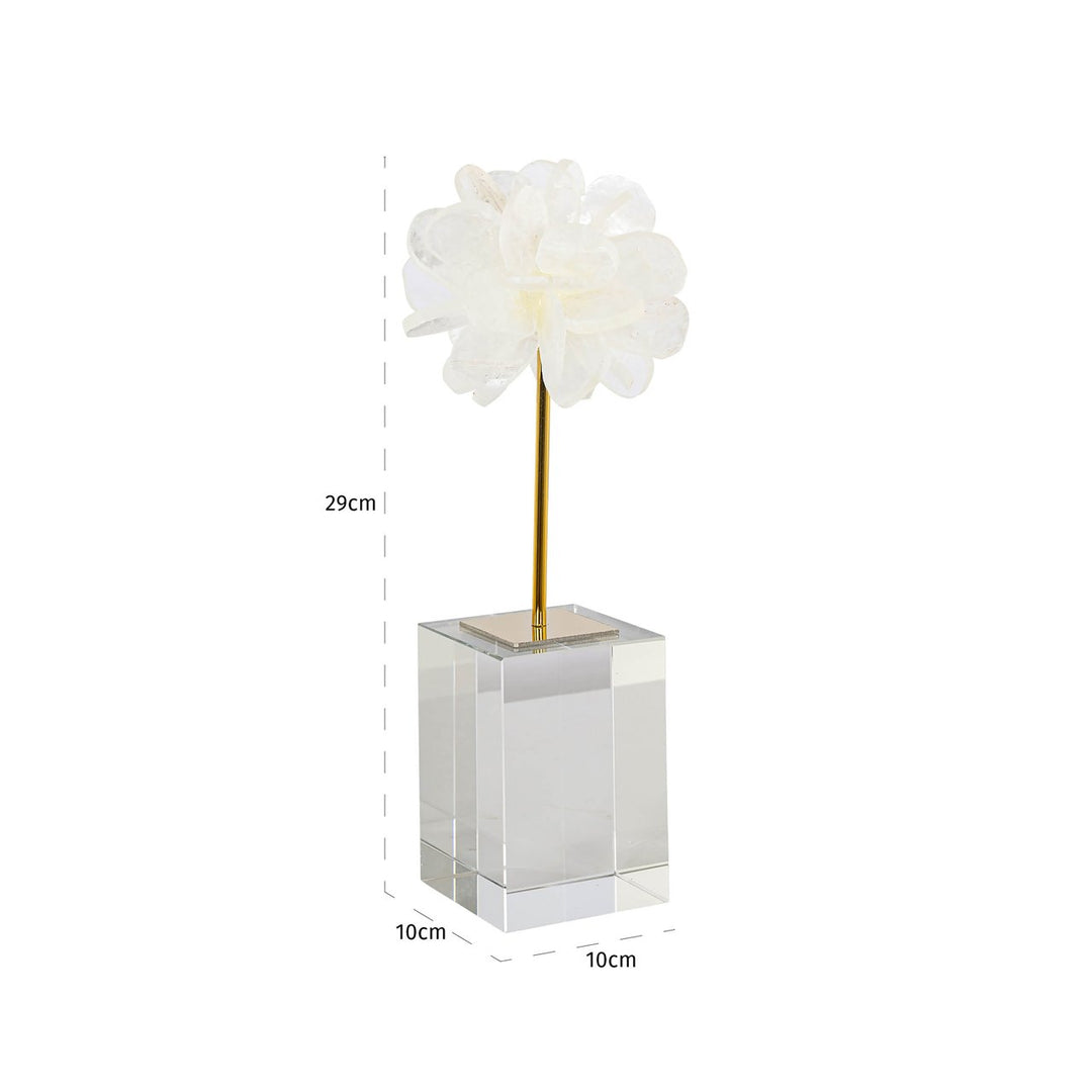 Decoratief object Eline white large