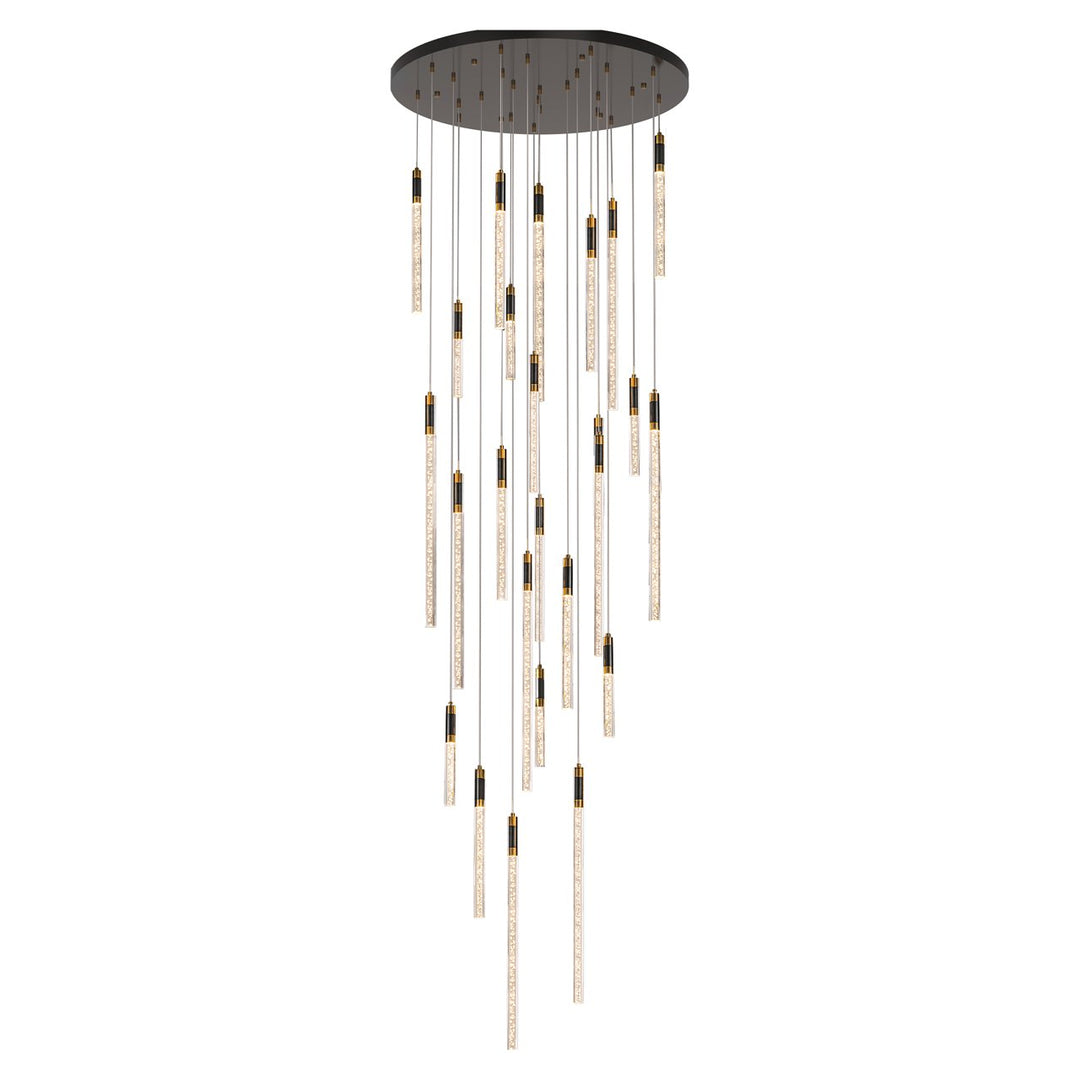 Hanglamp Crosley black/gold