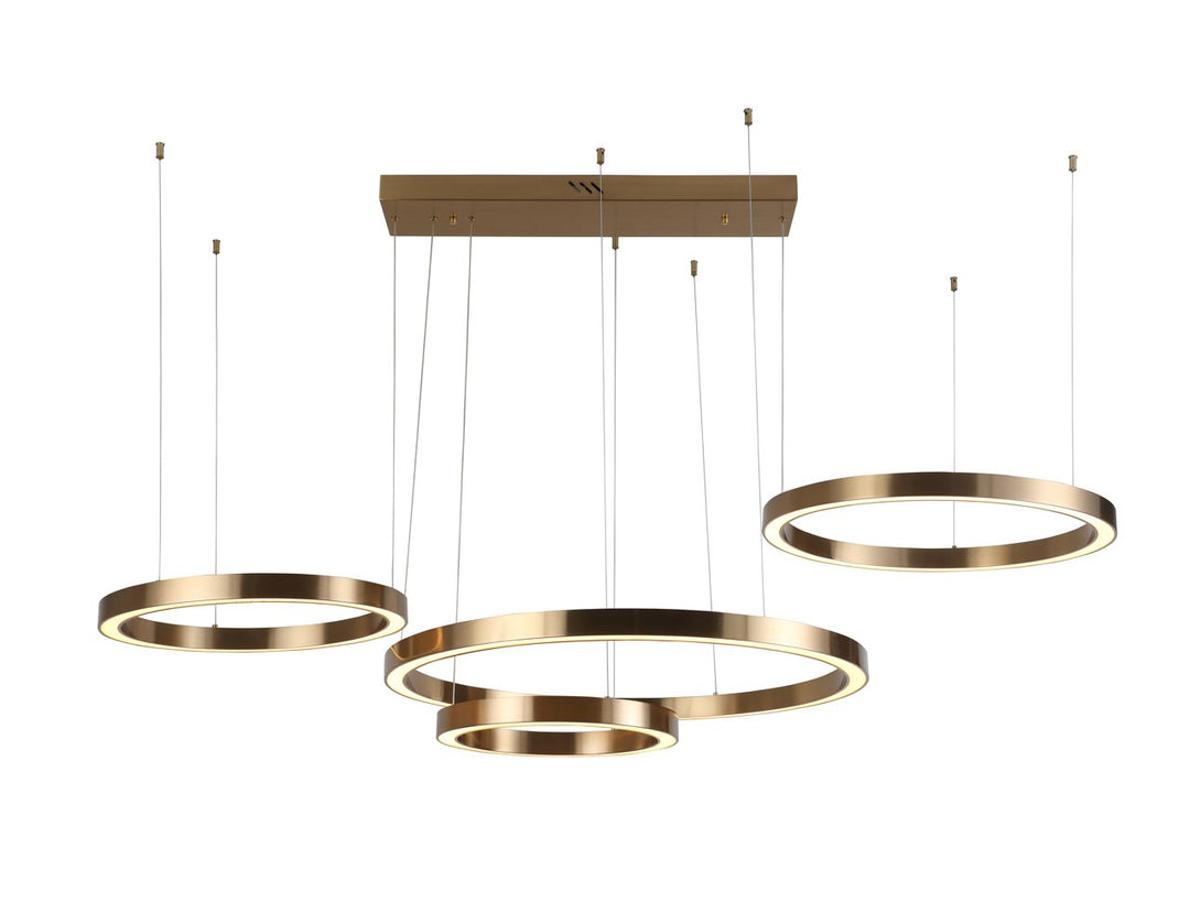 Hanglamp Lilou brushed gold