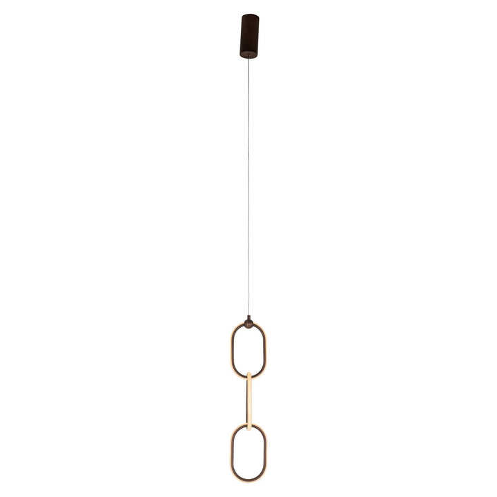 Hanglamp Lacey bronze
