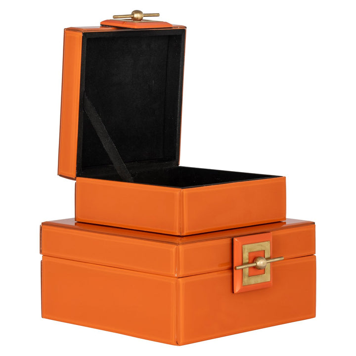 Opbergdoos Bodine orange large