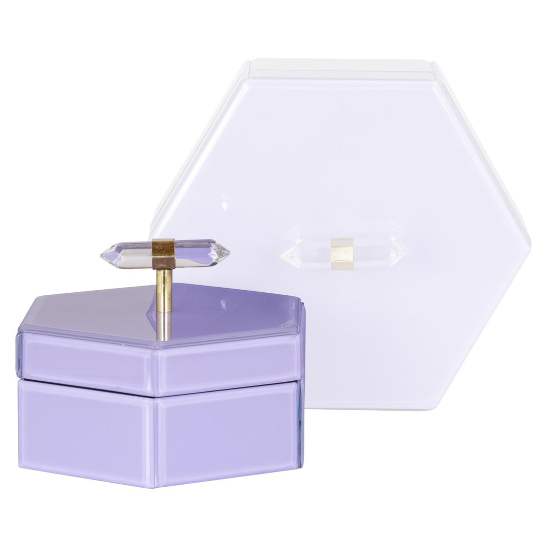 Opbergdoos Jutta purple small