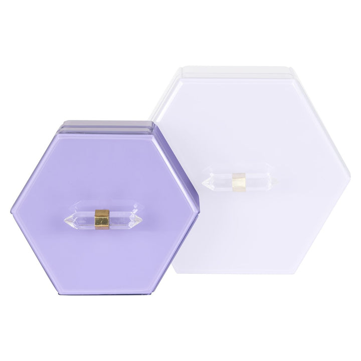 Opbergdoos Jutta purple small