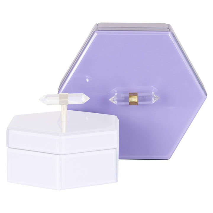Opbergdoos Jutta purple large