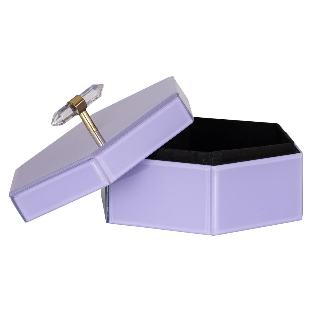 Opbergdoos Jutta purple large