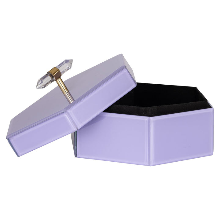 Opbergdoos Jutta purple large