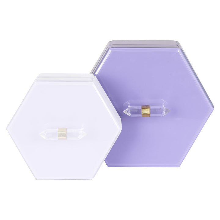 Opbergdoos Jutta purple large