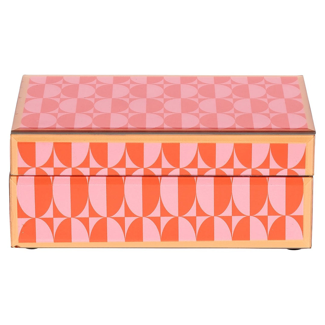 Opbergdoos Abba pink small