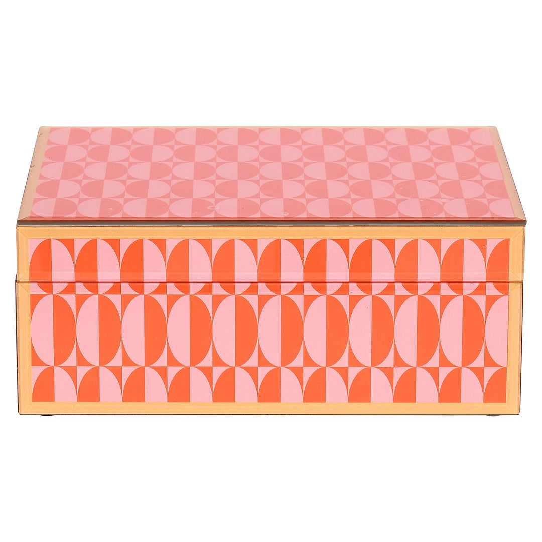 Opbergdoos Abba pink large