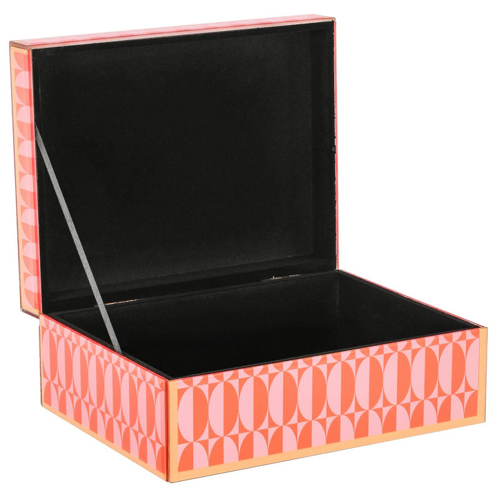 Opbergdoos Abba pink large