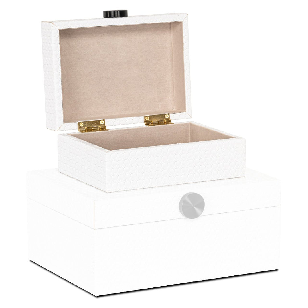 Opbergdoos Myrth white small
