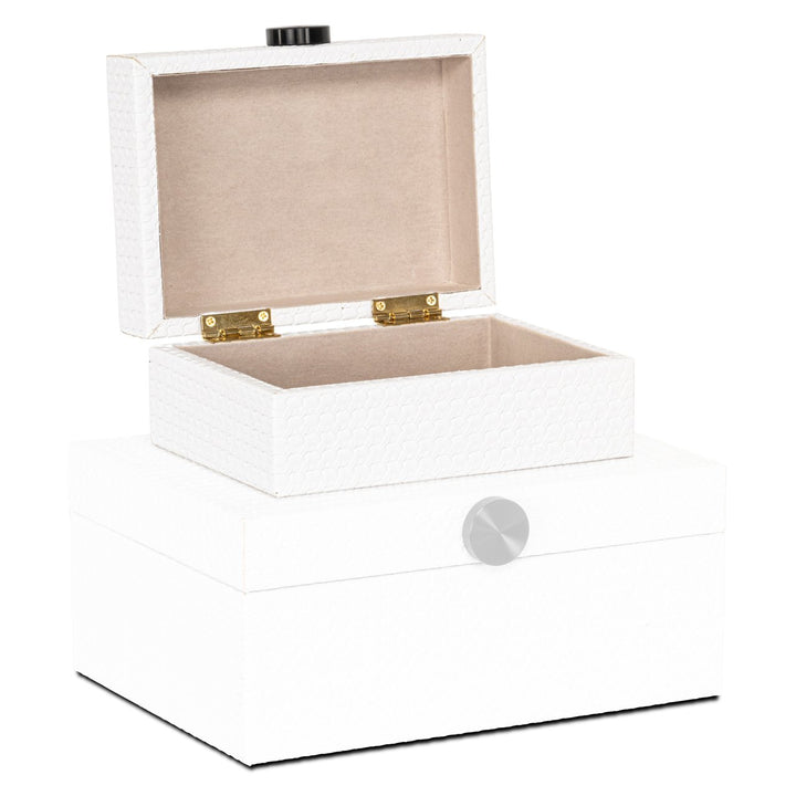 Opbergdoos Myrth white small