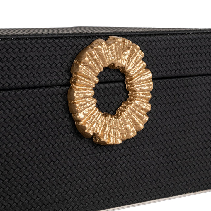Opbergdoos Amal black/gold large