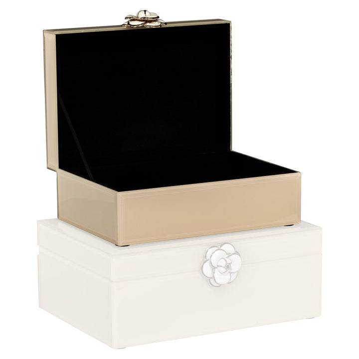 Opbergdoos Abbey ivory small