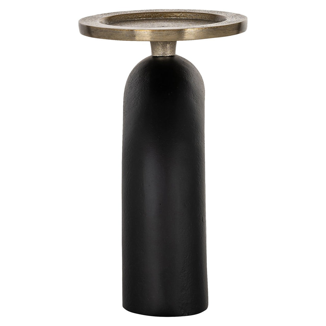 Kandelaar Livi black/gold small