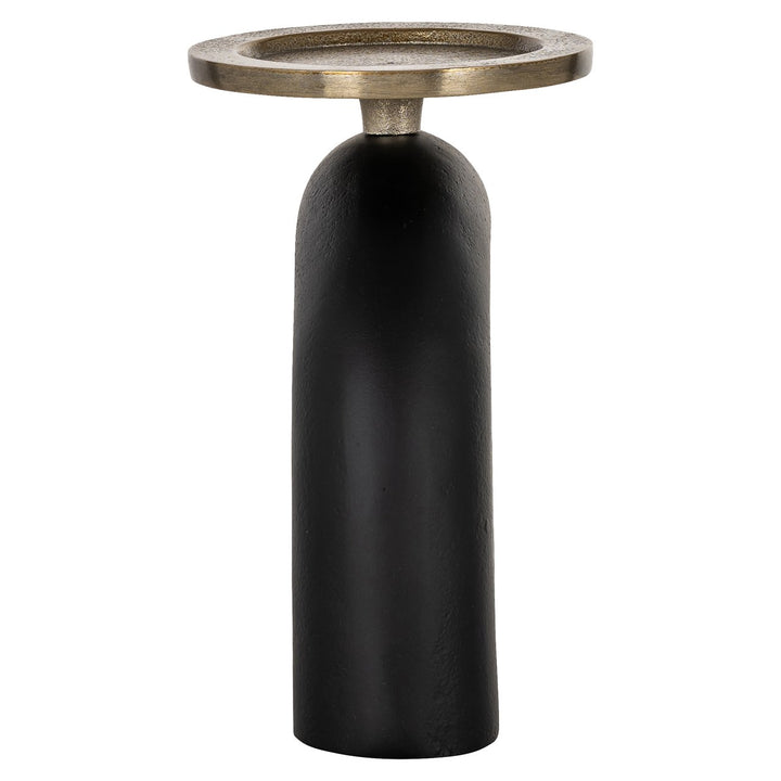 Kandelaar Livi black/gold small