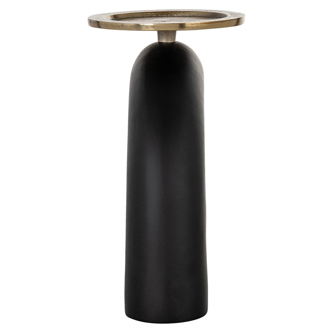 Kandelaar Livi black/gold large