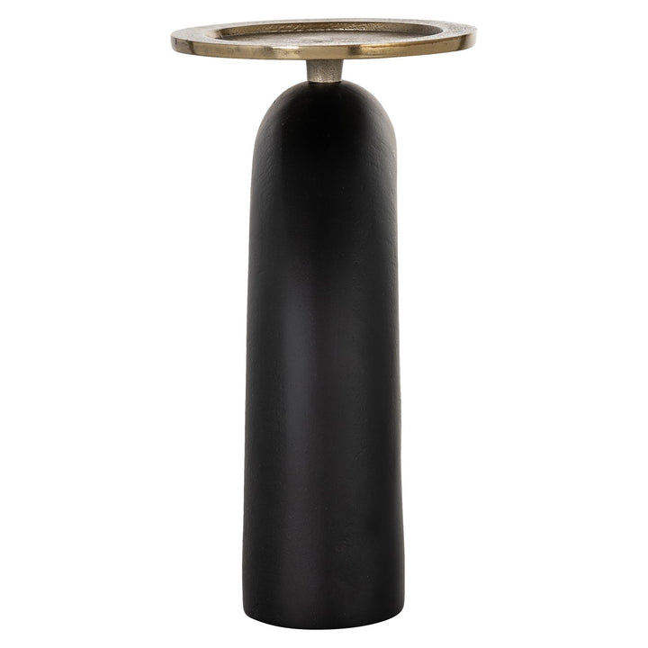 Kandelaar Livi black/gold large
