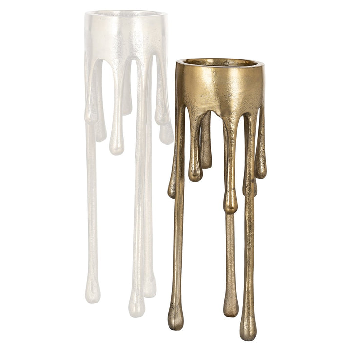 Kandelaar Lorin brushed gold small