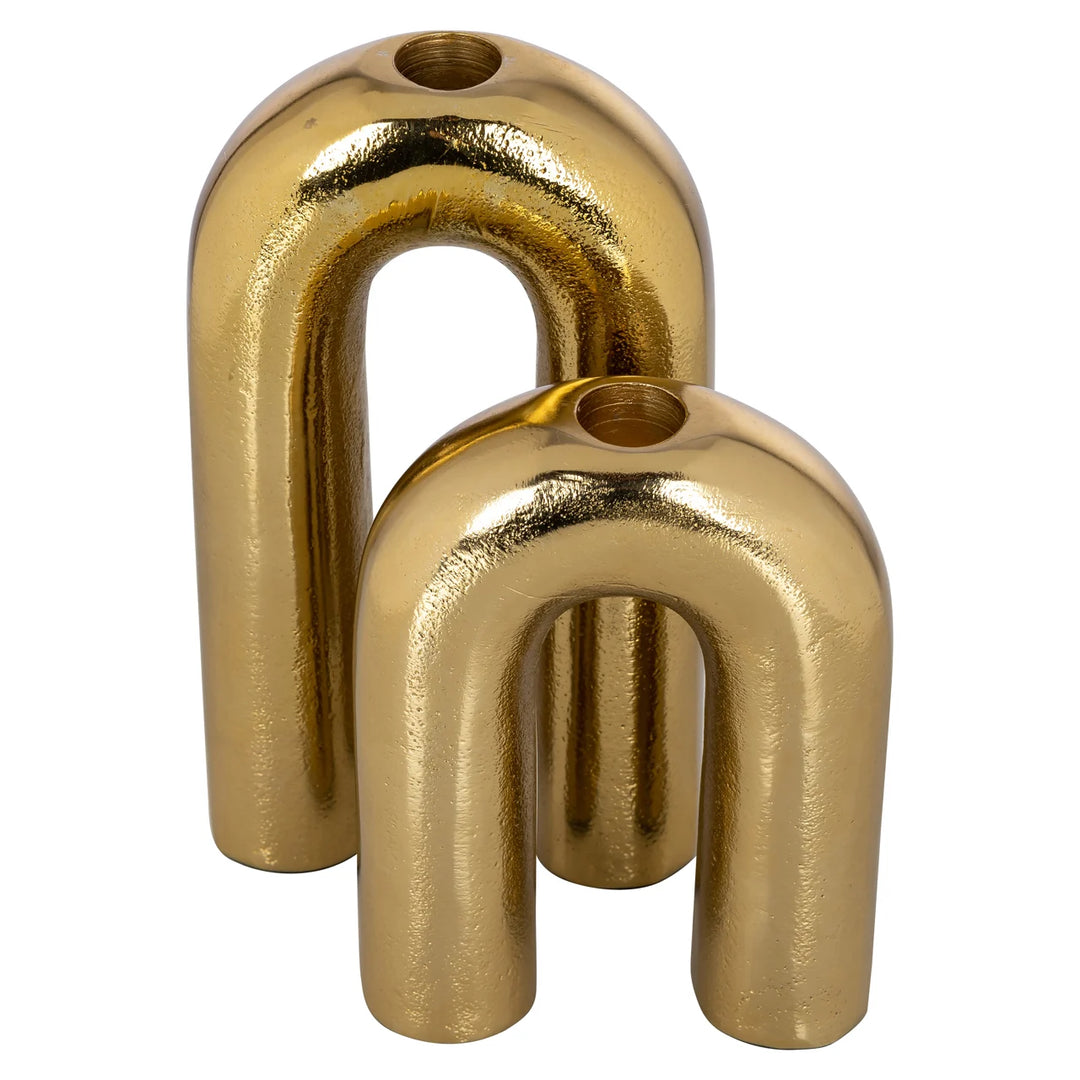 Kandelaar Rowin gold small