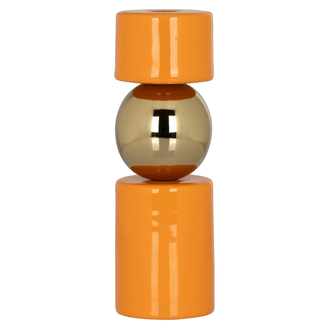 Kandelaar Kira orange