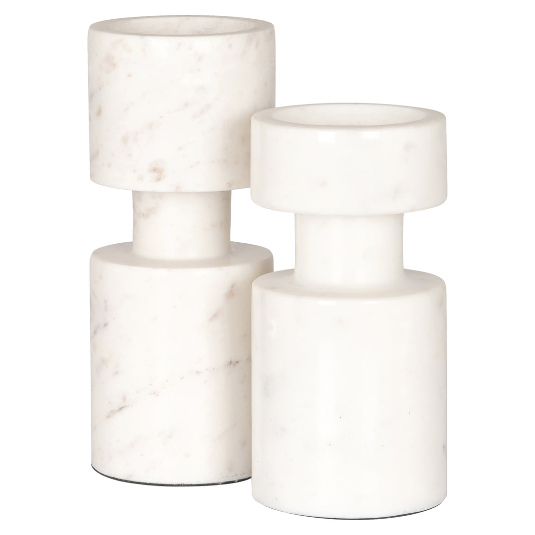 Kandelaar Melle white small