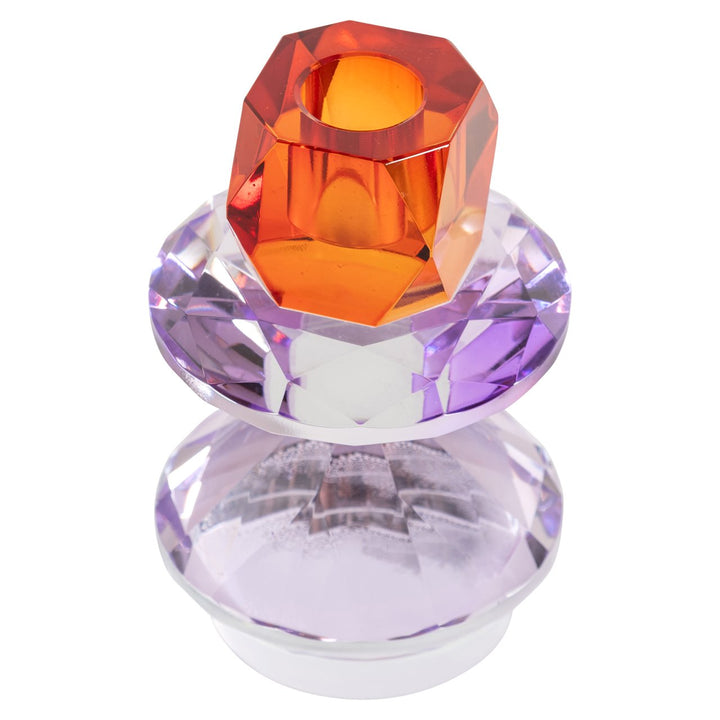 Kandelaar Yalena purple small
