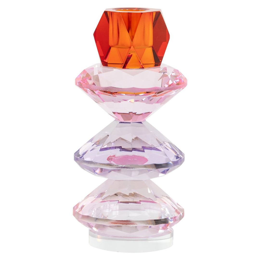 Kandelaar Yalena pink large