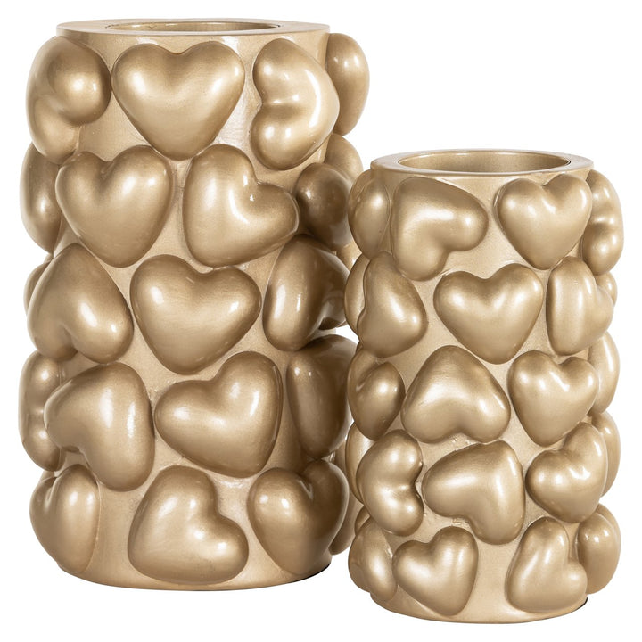 Kandelaar Anne gold small