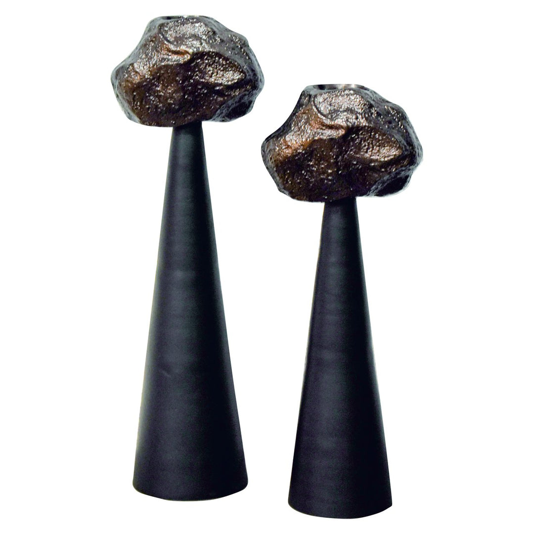 Kandelaar Moira black large