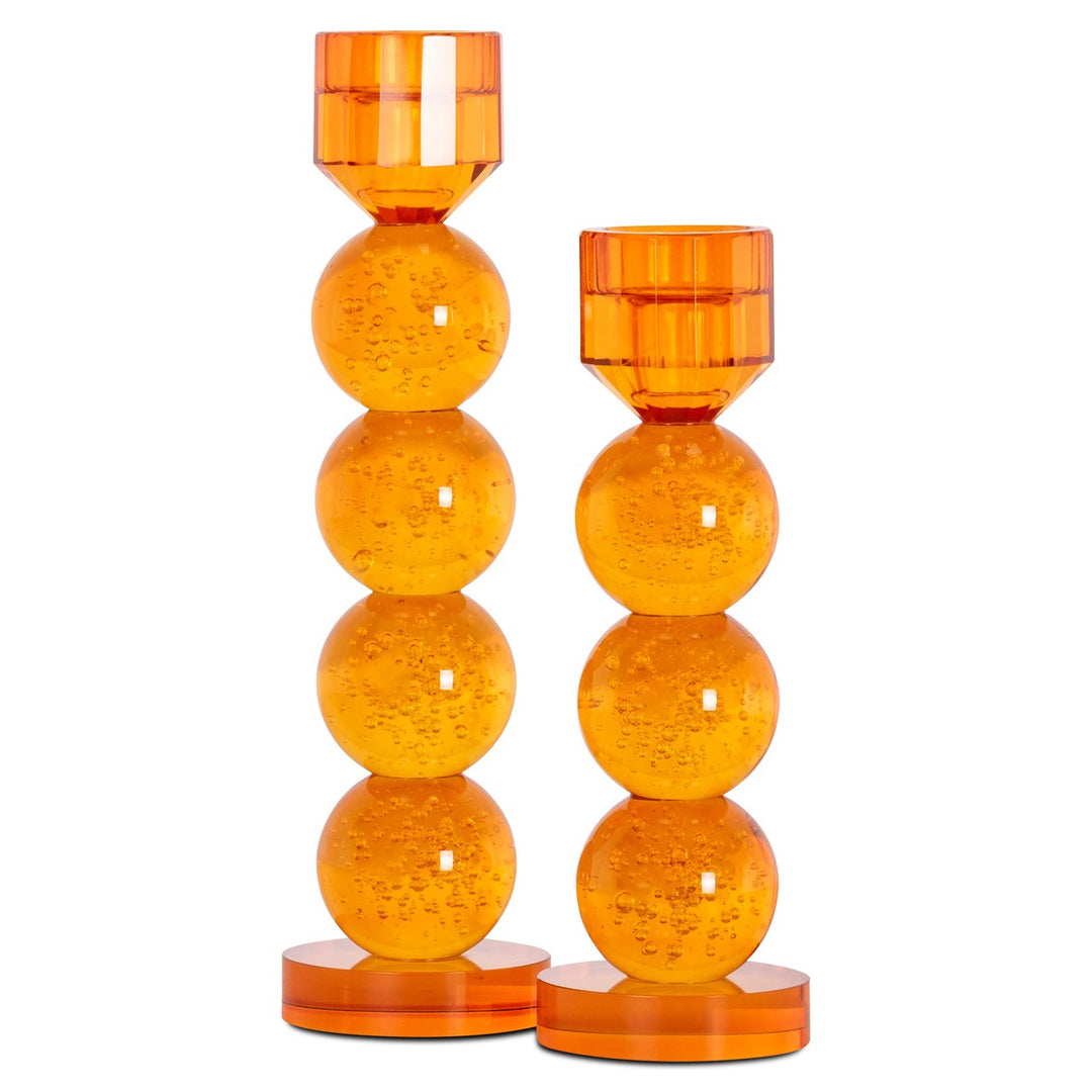 Kandelaar Raylan orange large