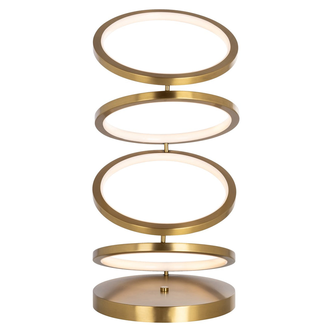Tafellamp Jaimin brushed gold