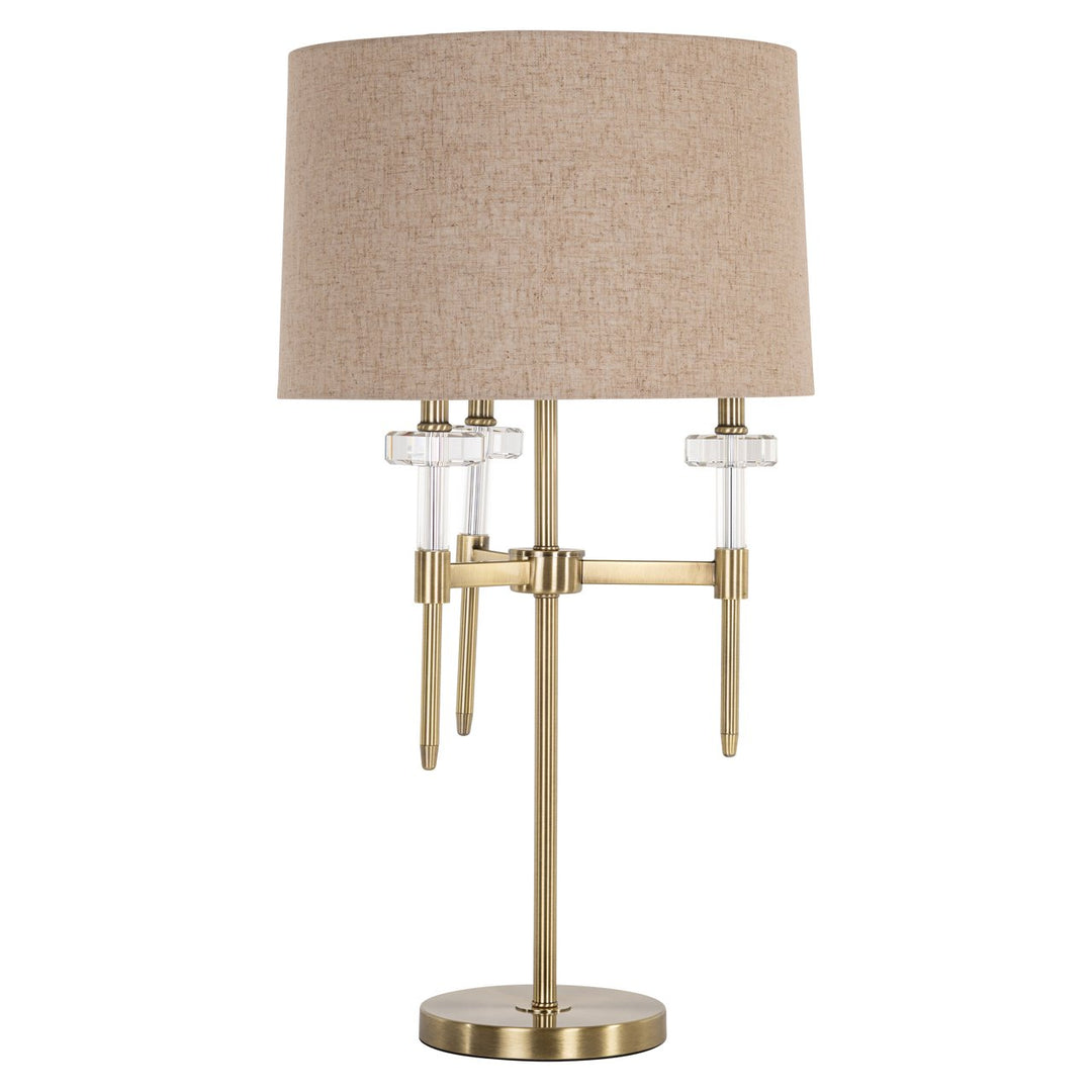 Tafellamp Josie brushed gold
