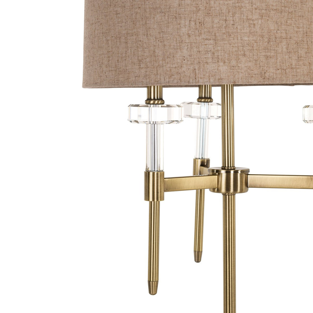 Tafellamp Josie brushed gold
