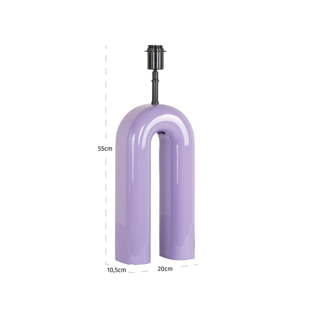 Tafellamp Elvine purple