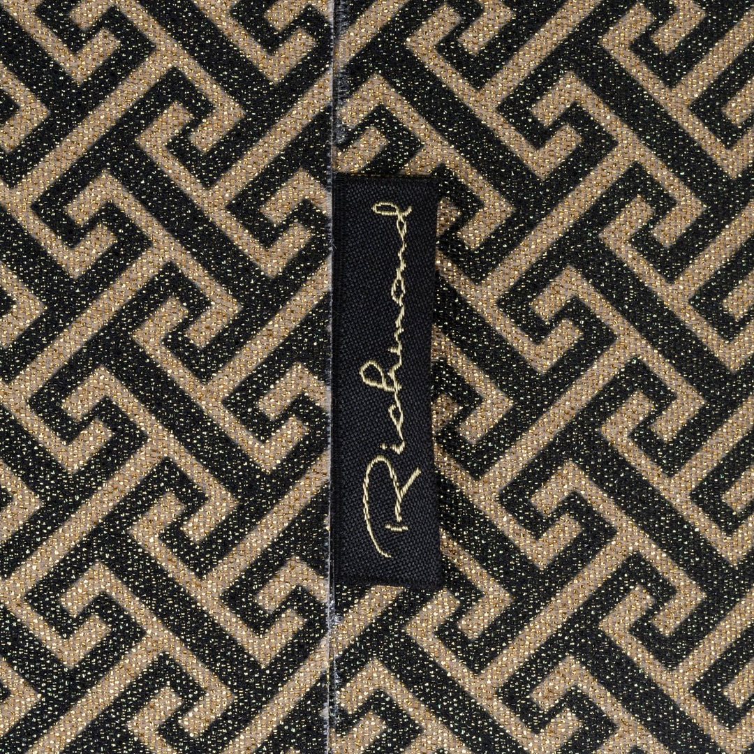 Lampenkap Geo black rectangular