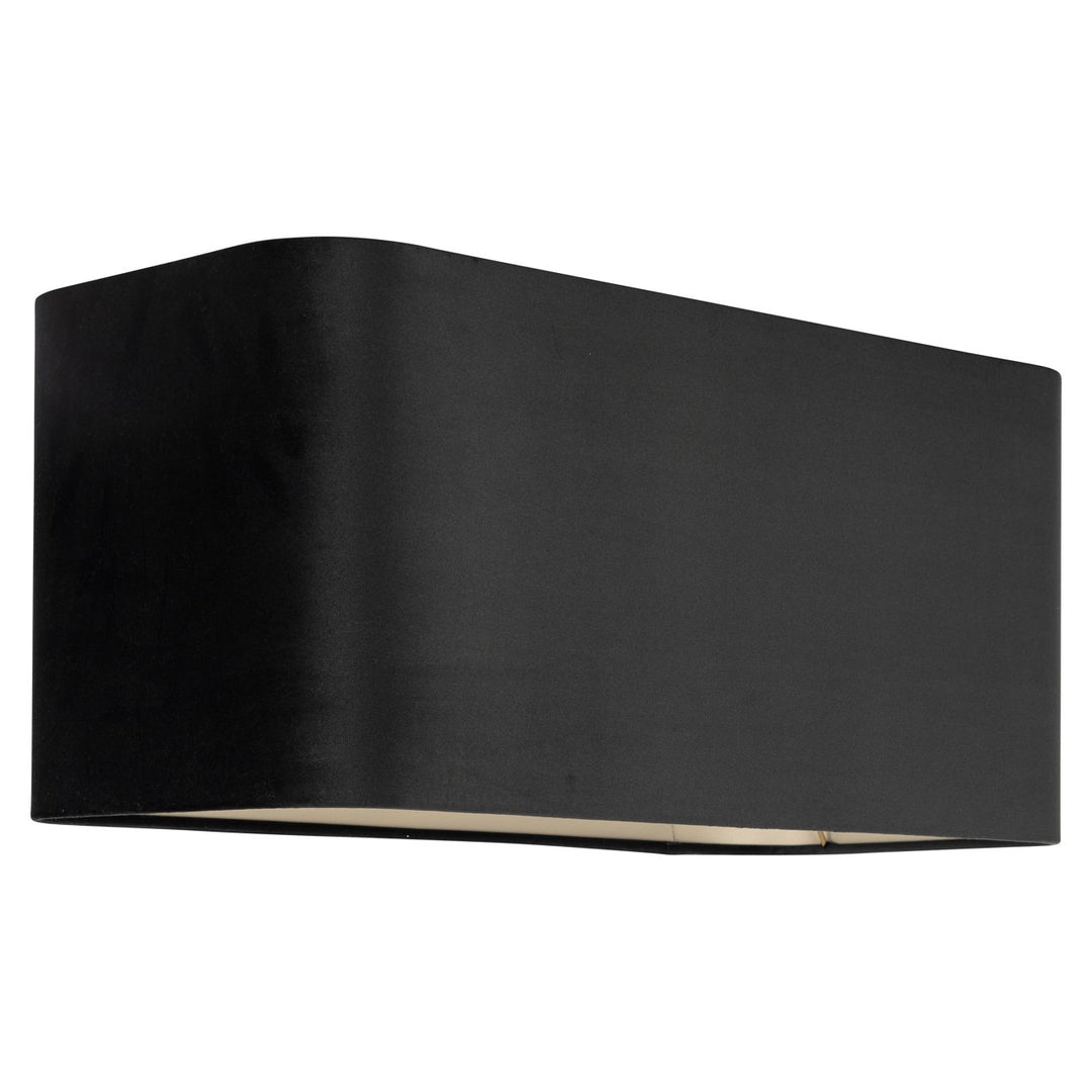 Lampenkap Maddy black rectangular