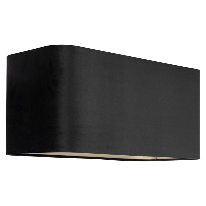 Lampenkap Maddy black rectangular