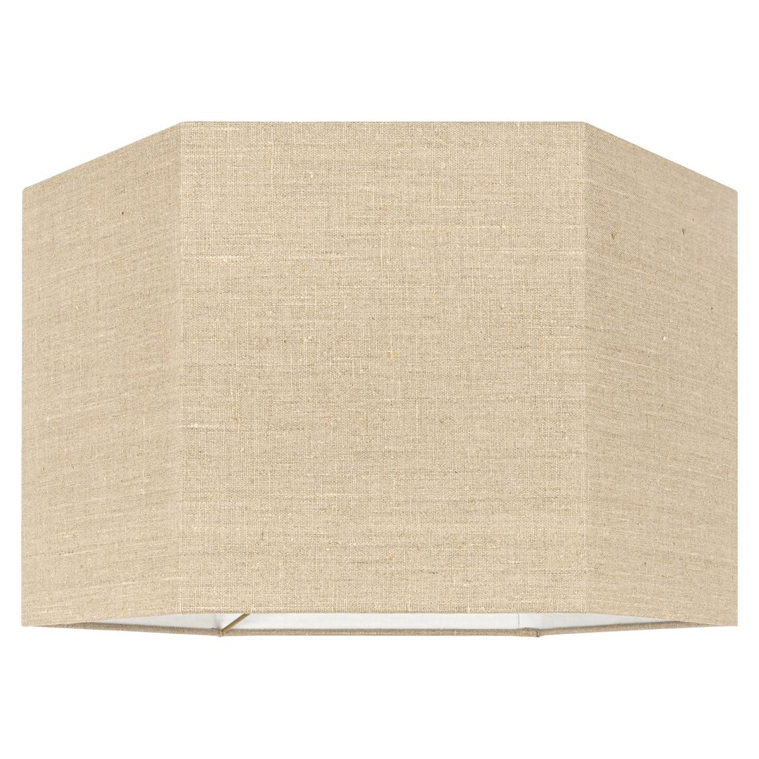 Lampenkap Sally sand hexagonal medium