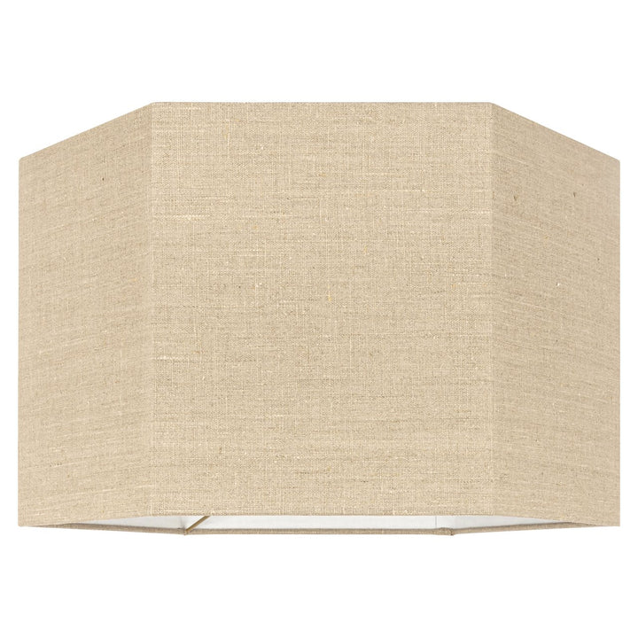 Lampenkap Sally sand hexagonal medium