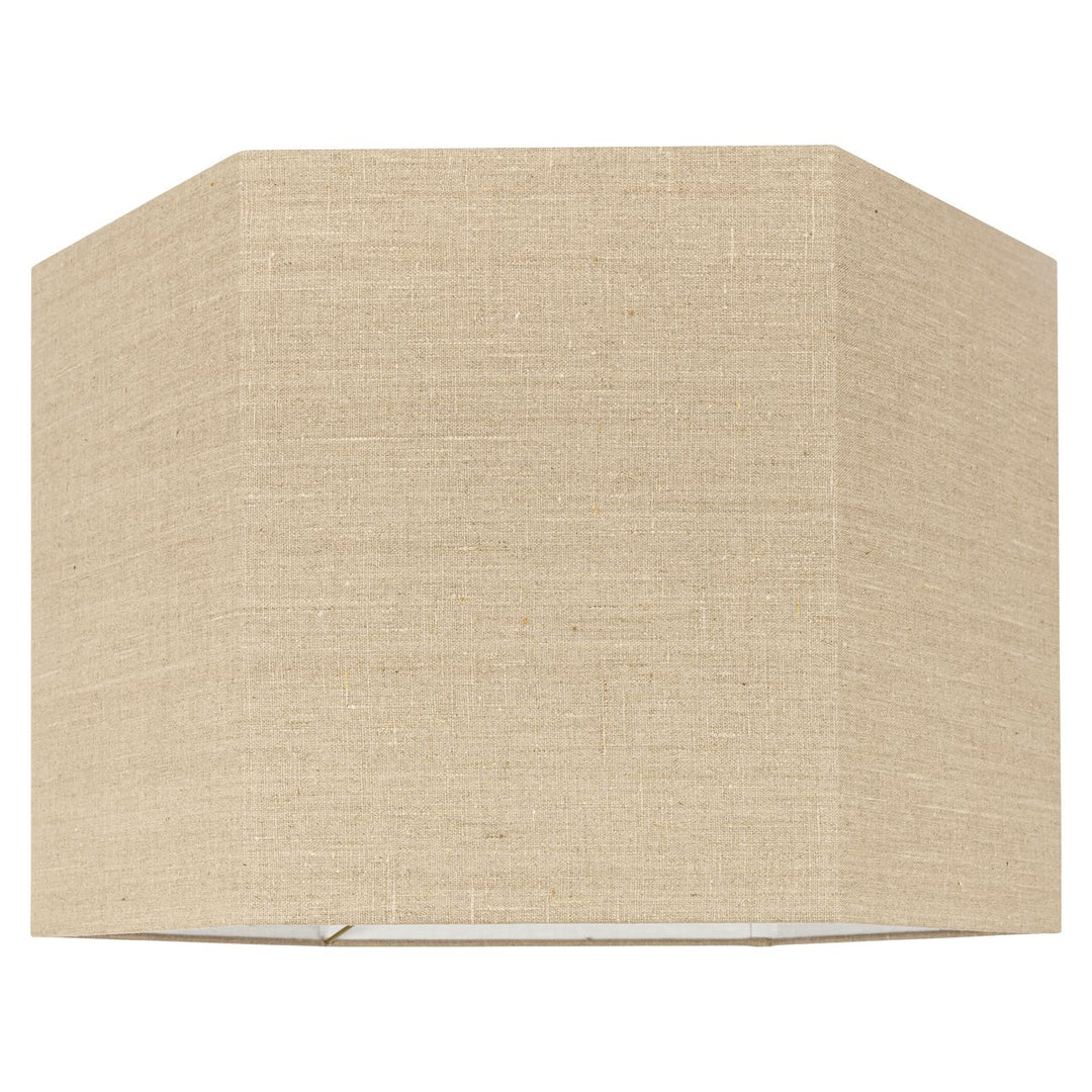 Lampenkap Sally sand hexagonal XL