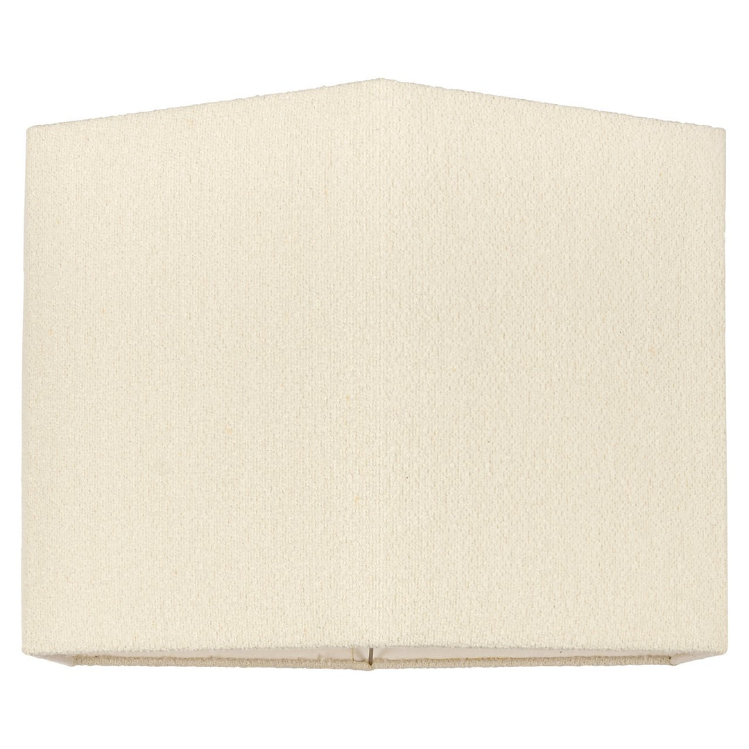 Lampenkap Soho white hexagonal XL