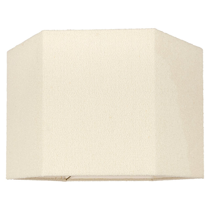 Lampenkap Soho white hexagonal XL