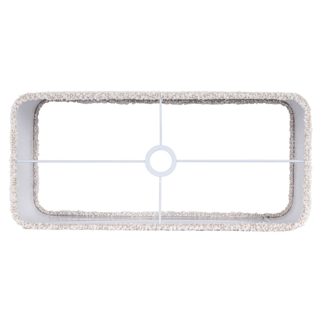 Lampenkap Marly lovely cream rectangle large