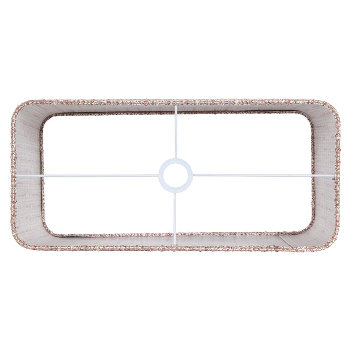 Lampenkap Live trendy rose rectangle large