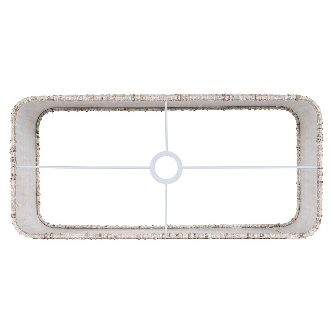 Lampenkap Filou cream coco rectangle large
